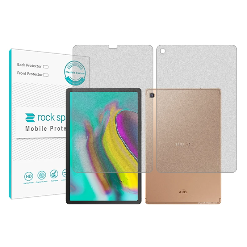 محافظ صفحه نمایش مات راک اسپیس مدل HyMTT مناسب برای تبلت سامسونگ Galaxy Tab S5e به همراه محافظ پشت تبلت