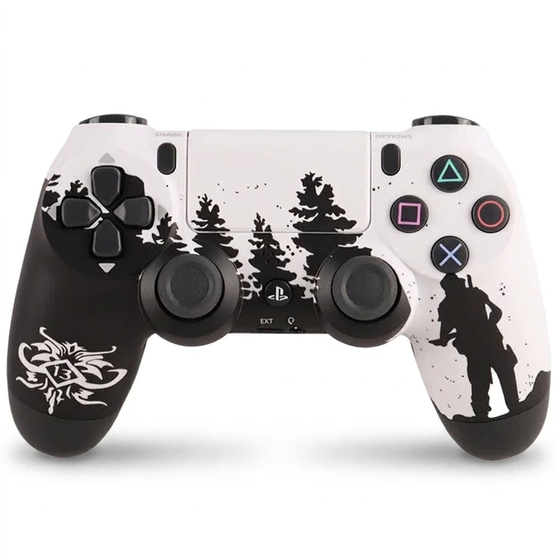 دسته بازی پلی استیشن ۴ مدل DUALSHOK CUSTOM طرح The Last Of US