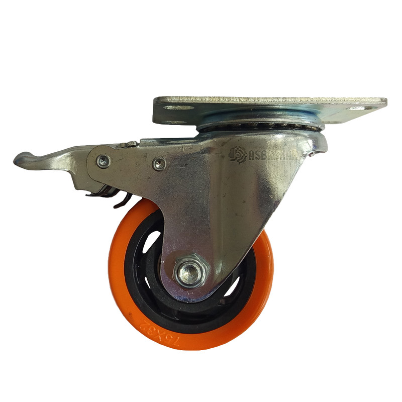 چرخ ترمزدار گردان اسباب کار مدل s75 بسته دو عددی چرخ ترمزدار گردان اسباب کار مدل s75 بسته دو عددی