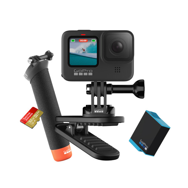 دوربین فیلم برداری گوپرو مدل HERO 9 Black به همراه لوازم جانبی