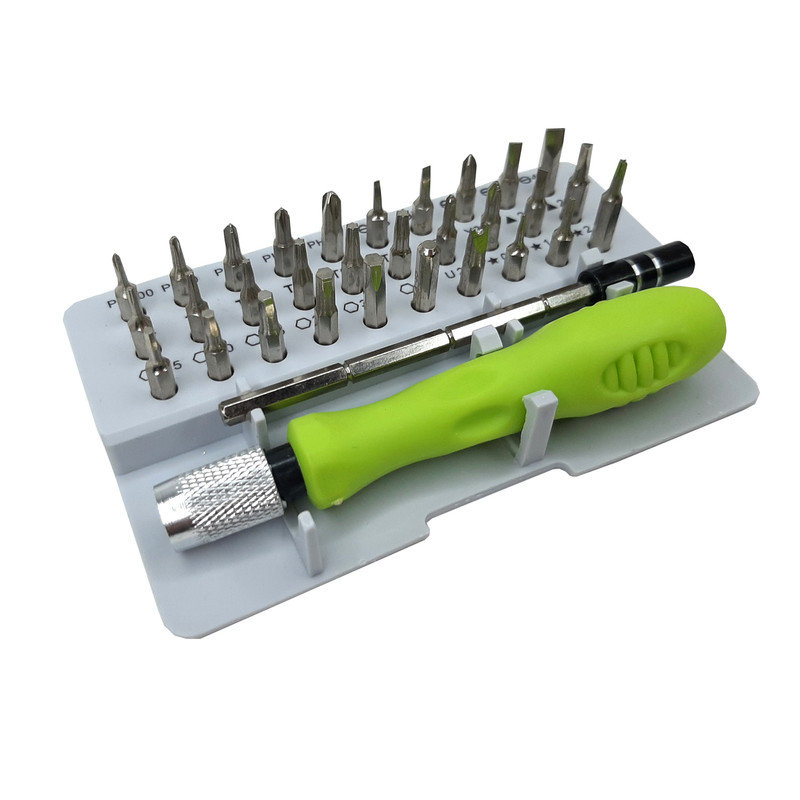 سری پیچ گوشتی ساعتی مدل C-7389 بسته 32 عددی