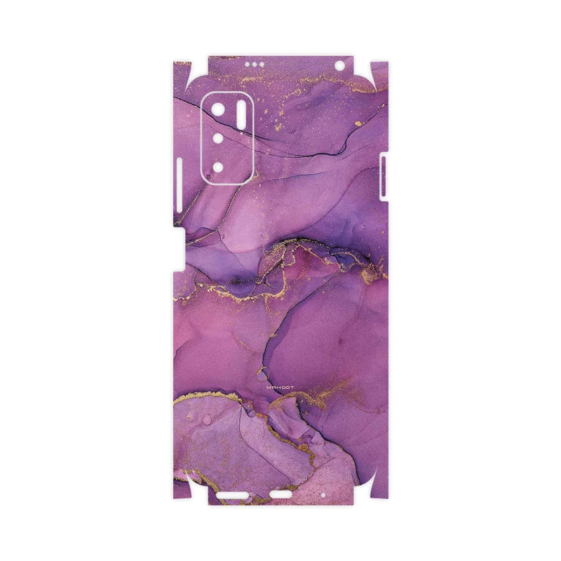 برچسب پوششی ماهوت مدل Purple Marble-FullSkin مناسب برای گوشی موبایل شیائومی Redmi Note 10 5G