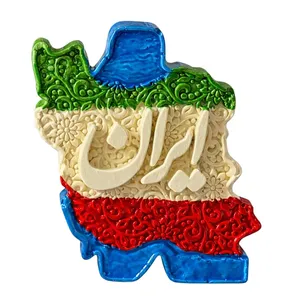 مجسمه سنگی مدل نقشه و پرچم ایران زمین