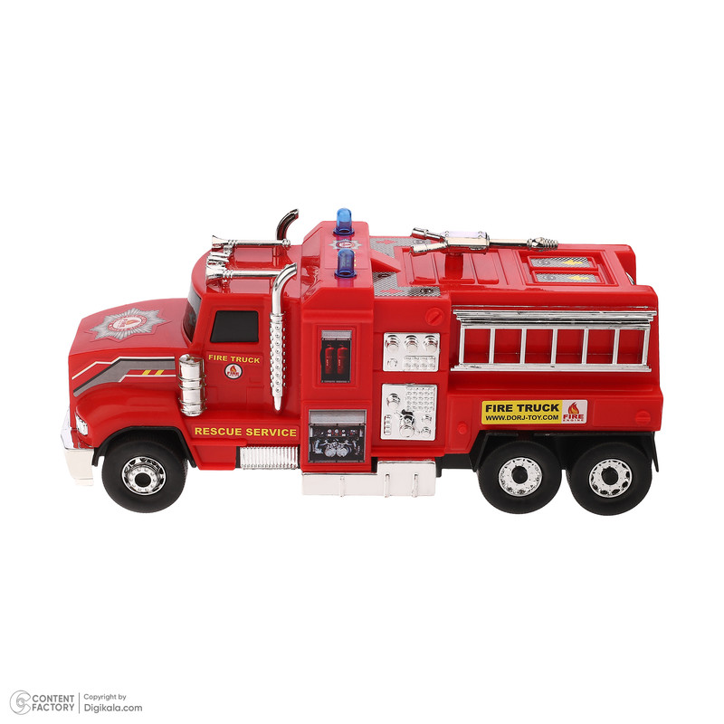 ماشین بازی مدل آتش نشانی اسباب بازی دورج توی طرح Fire Truck