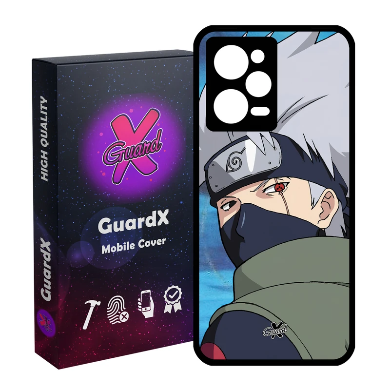 کاور گارد ایکس طرح Kakashi Anime مدل Glass10523 مناسب برای گوشی موبایل شیائومی Redmi Note 12 Pro 5G/Poco X5 Pro 5G/Note 12 Pro Pro speed