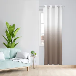 پرده طرح دو رنگ مدل مخمل پانچی کد 4209 z سایز 140x200 سانتی متر