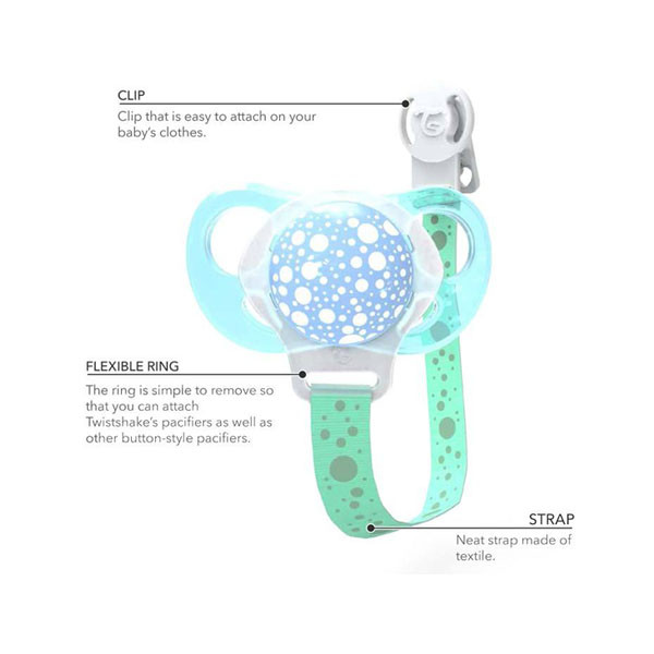 زنجیر پستانک تویست شیک مدل 02103