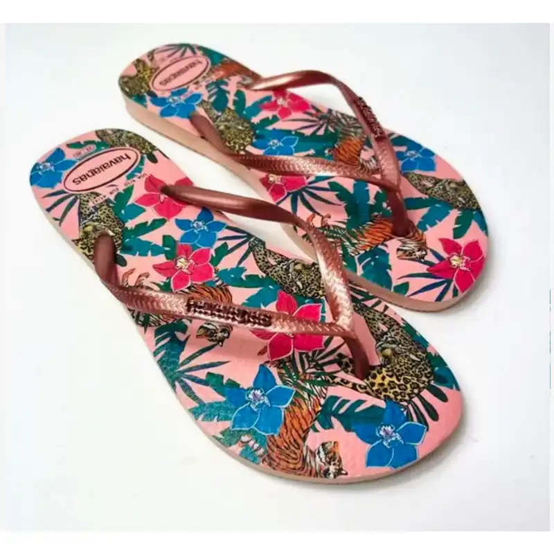 دمپایی لاانگشتی زنانه هاواینس مدل ROSA BALLET