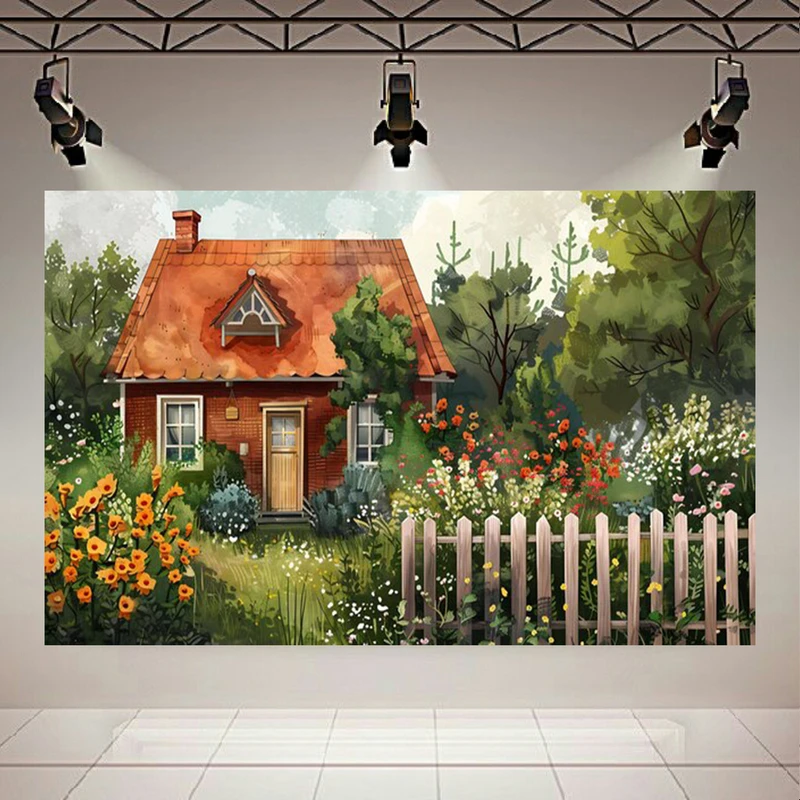  تابلو بوم طرح مخمل خانه ساده مدل گل های رنگی کد PD20899