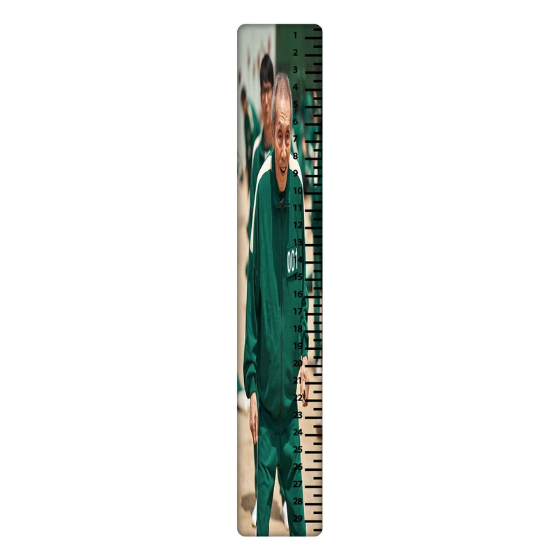 خط کش 30 سانتی متر طرح Squid Game کد 2203