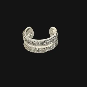 پیرسینگ نقره زنانه مدل لاله گوش کد 0011