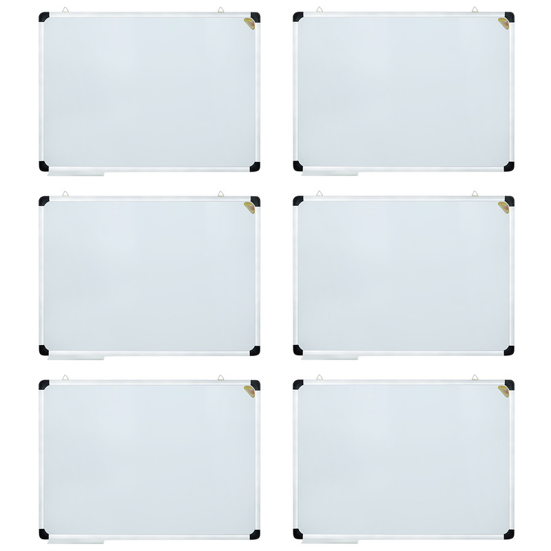 تخته وایت برد نیکان مدل MA سایز 100×70 سانتی متر بسته 6 عددی