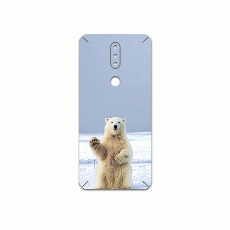 برچسب پوششی ماهوت مدل Polar-bear مناسب برای گوشی موبایل نوکیا 2.4