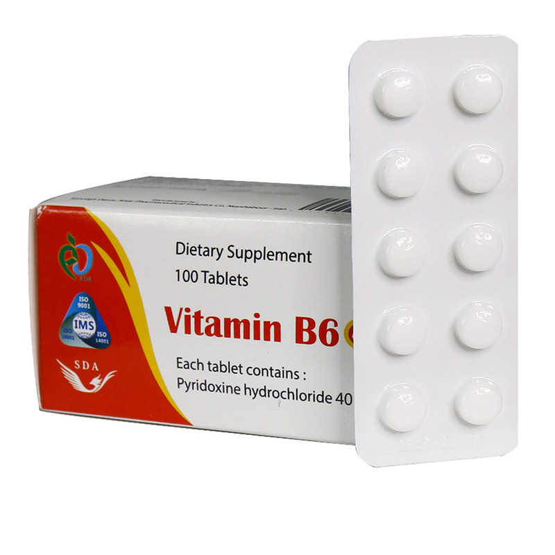 قرص ویتامین B6 سیمرغ دارو عطار بسته 100 عددی