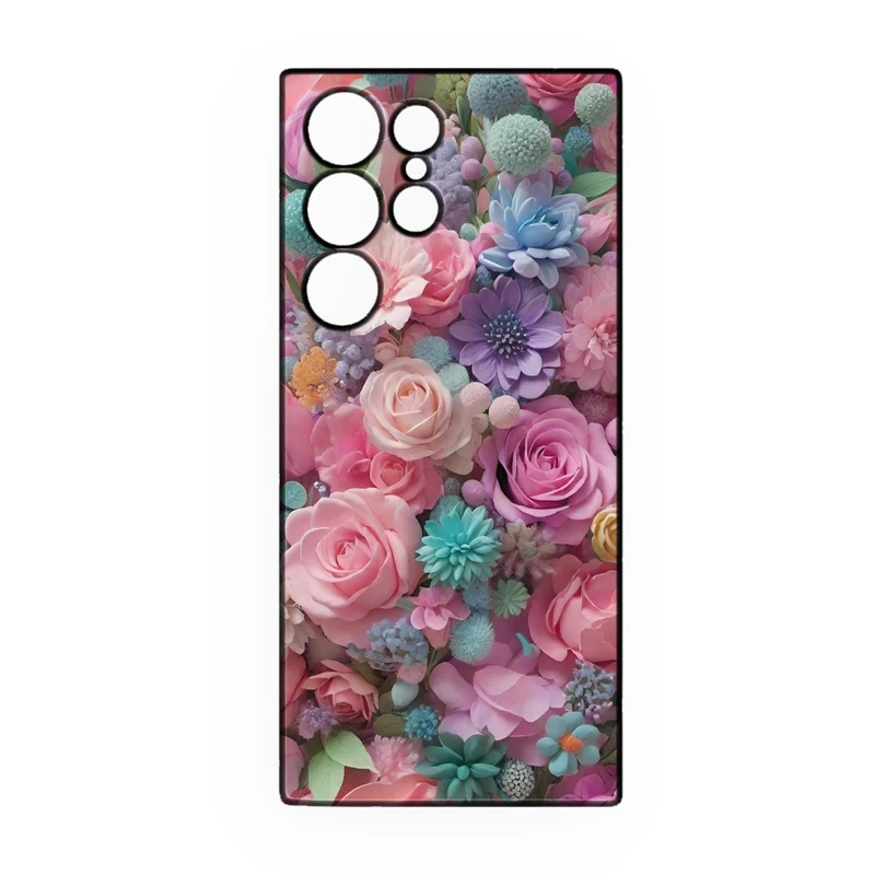 کاور طرح گل کد 310 مناسب برای گوشی موبایل سامسونگ Galaxy S25 Ultra