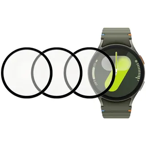 محافظ صفحه نمایش کینگدام مدل PMMA مناسب برای ساعت هوشمند سامسونگ Galaxy Watch 7 44mm بسته سه عددی