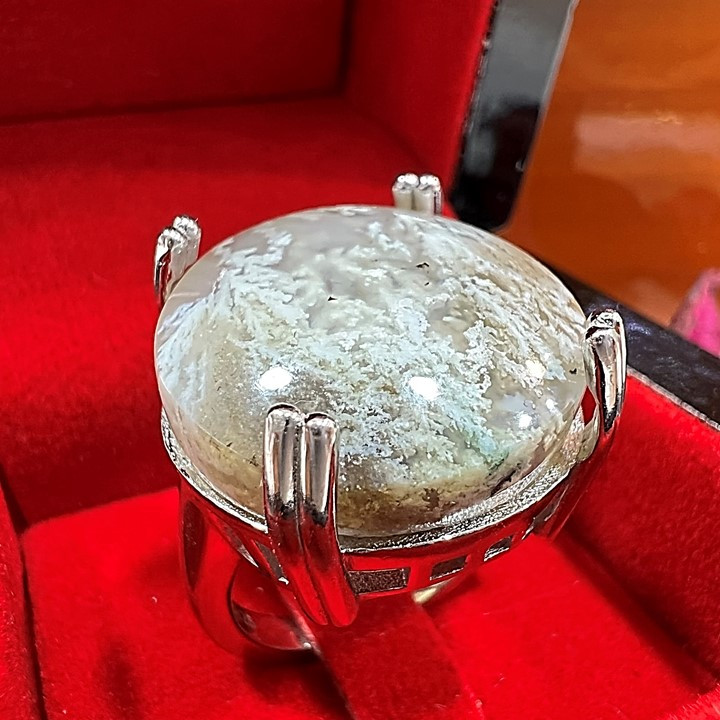 انگشتر نقره زنانه مدل شجر بهاری کد glsr-25100 انگشتر نقره زنانه مدل شجر بهاری کد glsr-25100