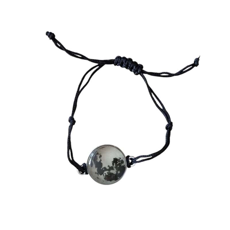 دستبند زنانه مدل ماه شب تاب دستبند زنانه مدل ماه شب تاب