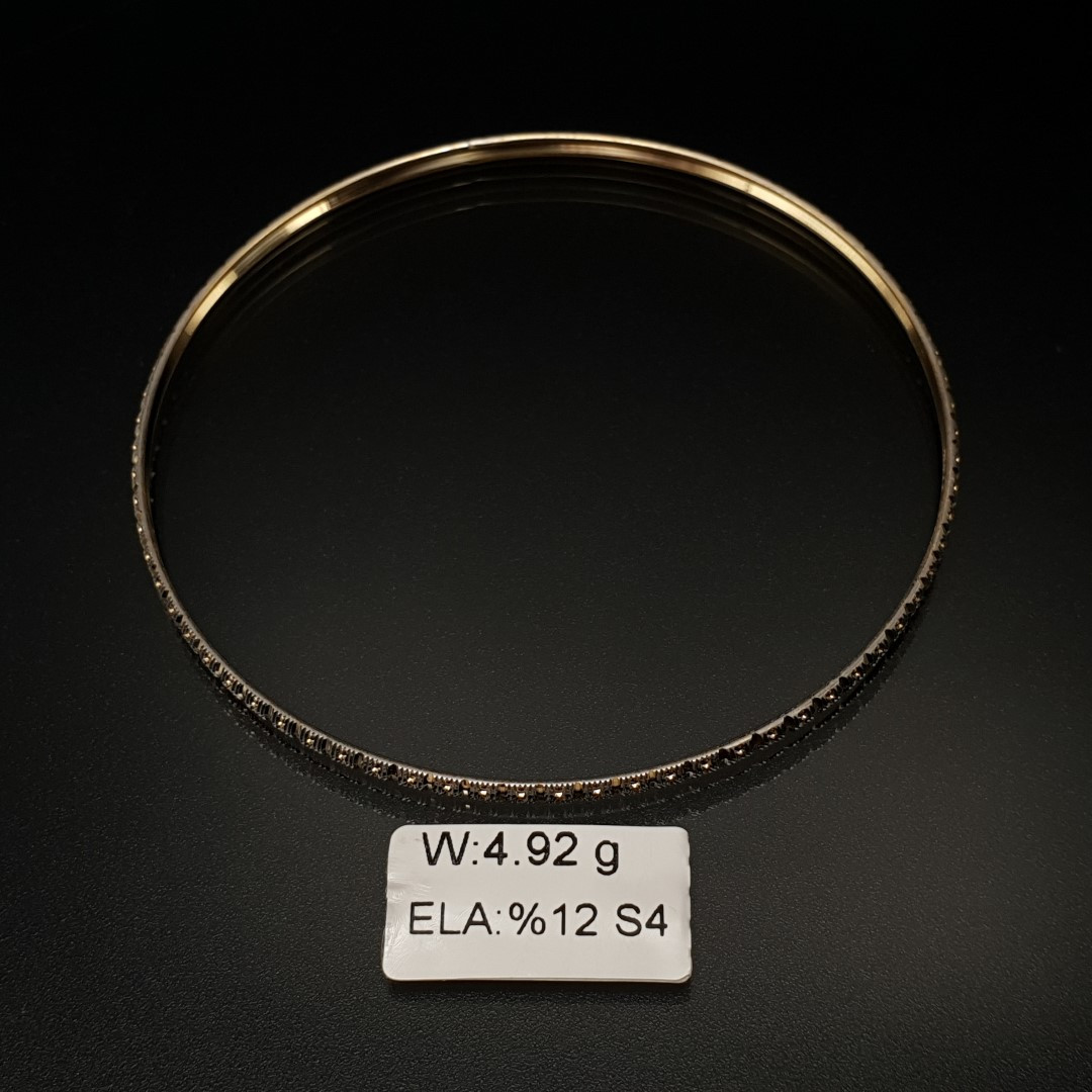 النگو طلا 18 عیار زنانه مدل 1EL2047 النگو طلا 18 عیار زنانه مدل 1EL2047