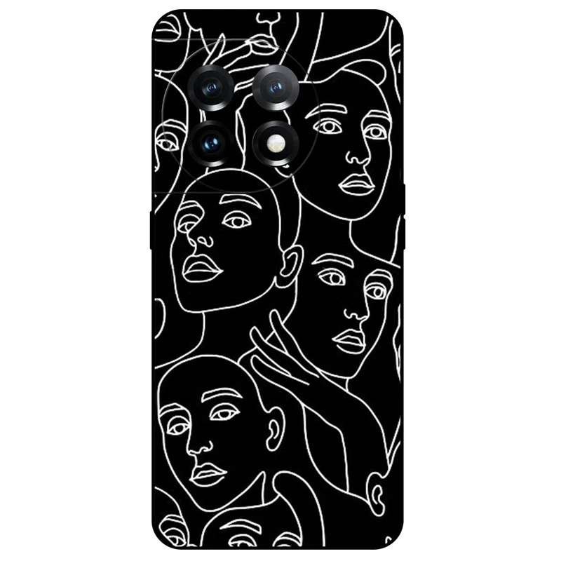 کاور مگافون طرح دخترانه مدل 7762 مناسب برای گوشی موبایل وان پلاس 11 5G