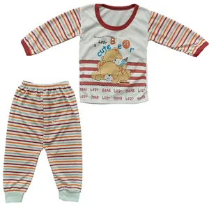 ست تی شرت و شلوار نوزادی مدل آدمک بازیگوش