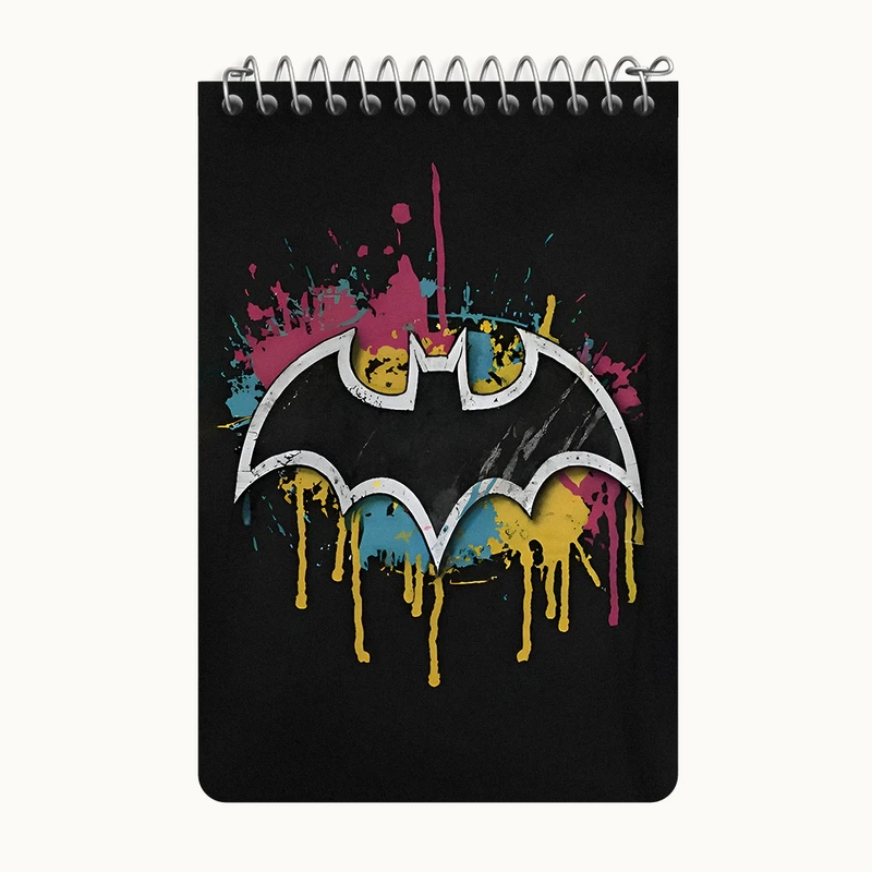 دفتر یادداشت 50 برگ خندالو طرح بتمن (Batman) کد F9130