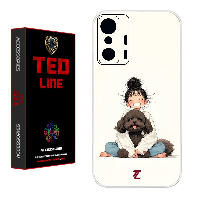 کاور تدلاین طرح سگ کد 1199 مناسب برای گوشی موبایل شیائومی Mi 11T / 11T Pro