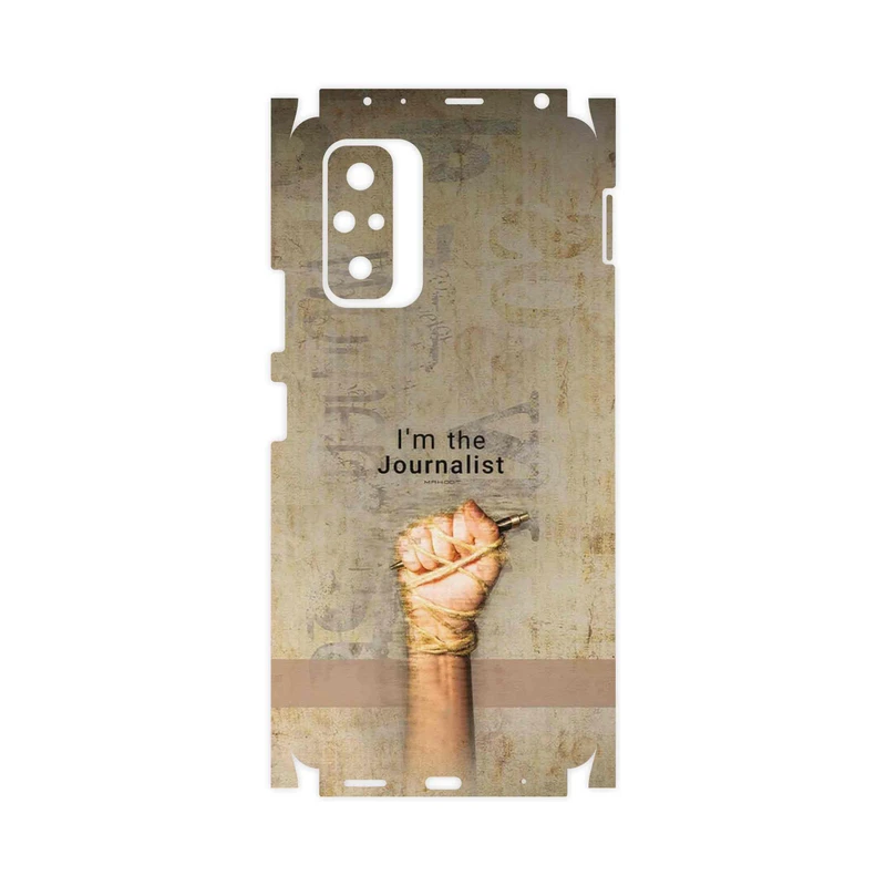 برچسب پوششی ماهوت مدل Journalist-FullSkin مناسب برای گوشی موبایل شیائومی Redmi Note 10 Pro Max