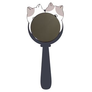 آینه آرایشی مدل گربه عاشقانه کد 26