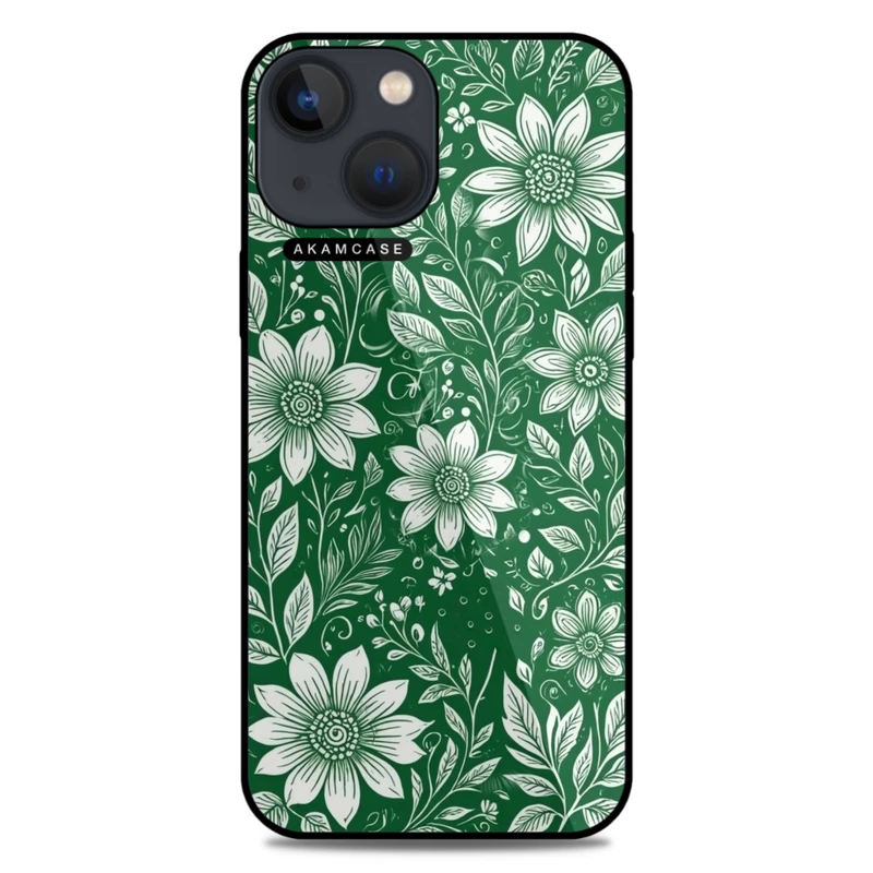 کاور آکام مدل AMC-WA13M-FLOWERS-17 مناسب برای گوشی موبایل اپل iPhone 13 Mini