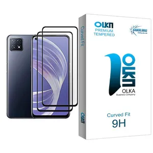 Cooling Olka Glass MIX002 Screen Protector For Oppo A73 5G Pack Of 2