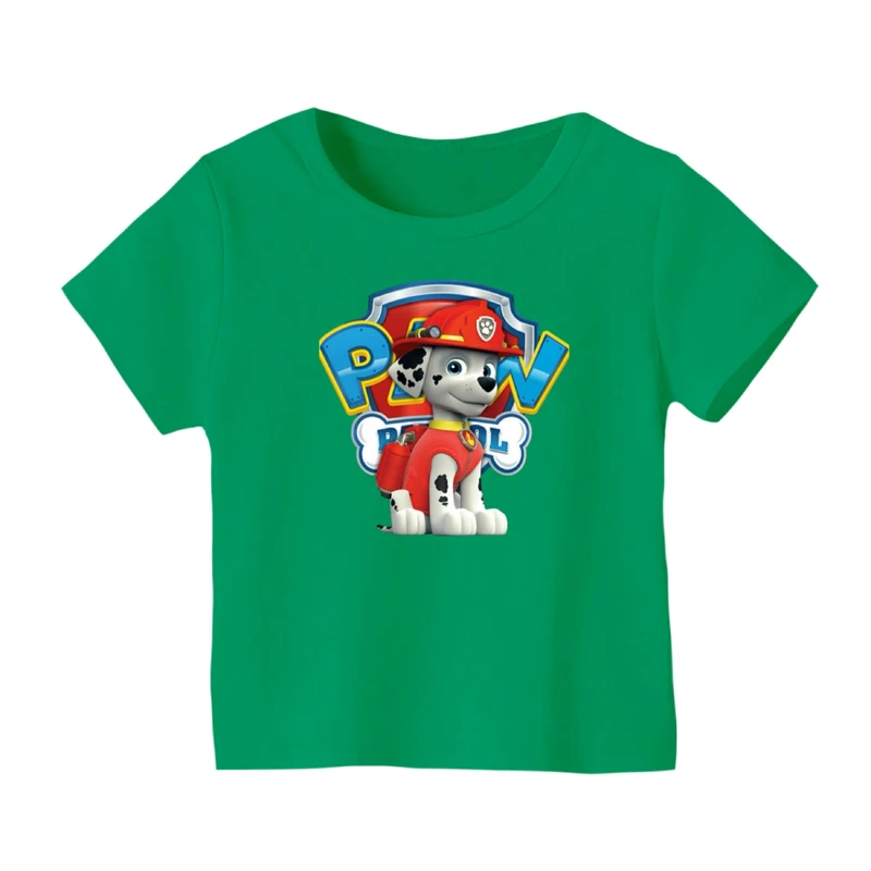 تی شرت آستین کوتاه بچگانه مدل سگ نگهبان کد ۳