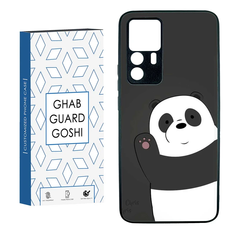 کاور قاب گارد گوشی طرح پاندا کد TPUBA-225 مناسب برای گوشی موبایل شیائومی  MI 12T / 12T PRO  
