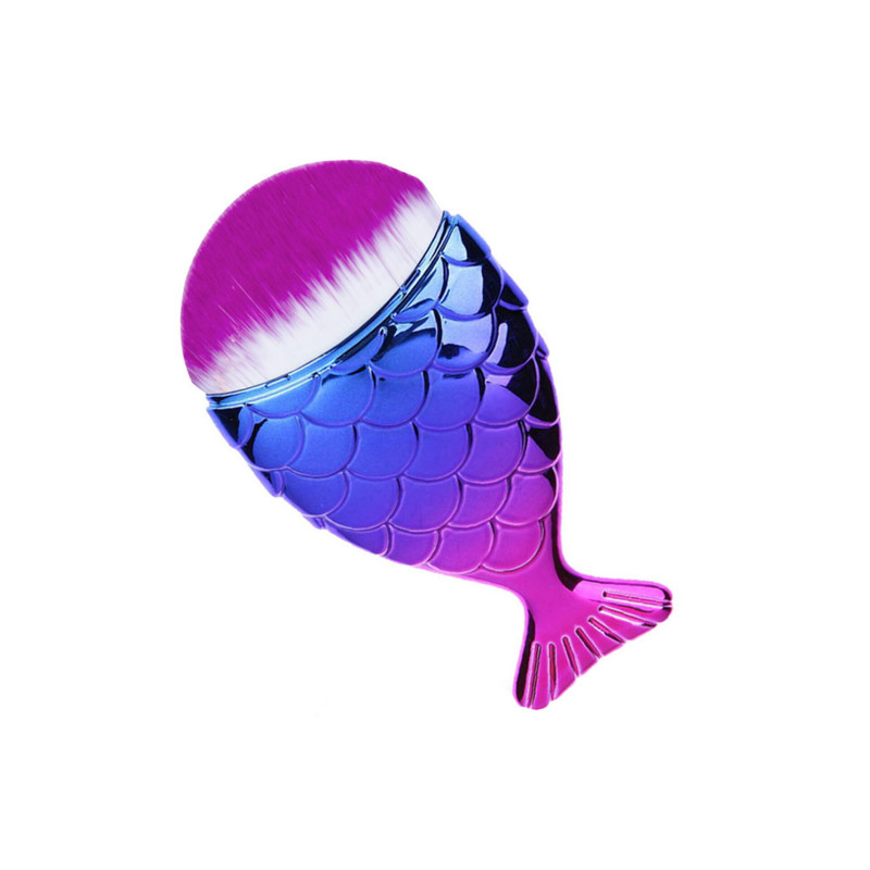 برس آرایشی ناخن طرح ماهی