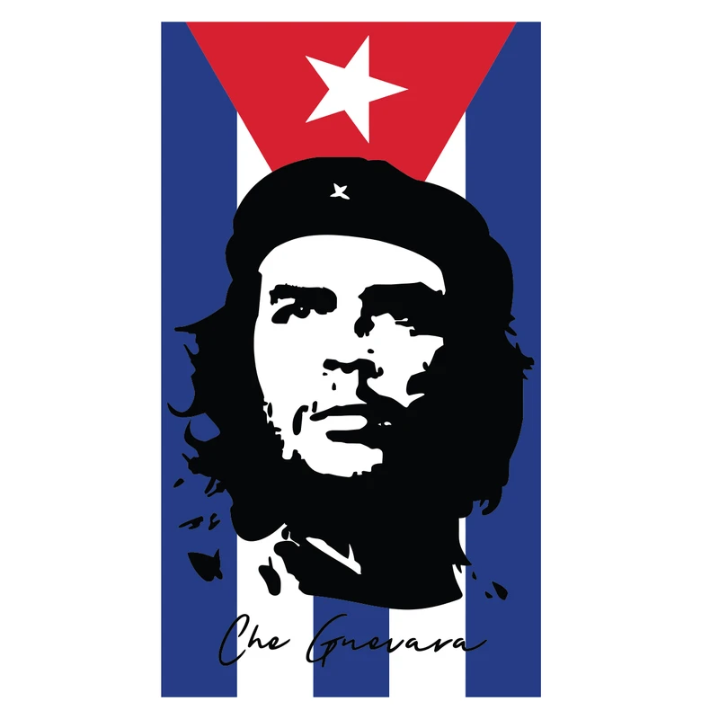 برچسب خودرو پویا مارکت طرح چگوآرا کد 3902