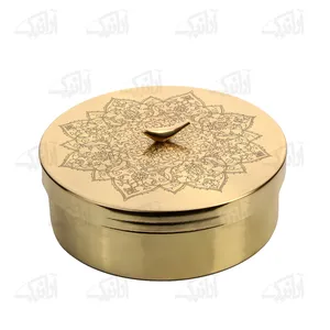 شکلات خوری‎ ‎‎‎برنجی در دار‎ ‎‎چاپی‎ ‎‎رنگ‎ ‎طلایی‎ ‎ ‎‎طرح‎ ‎هجران‎ ‎ ‎‎‎‎مدل 1001200076