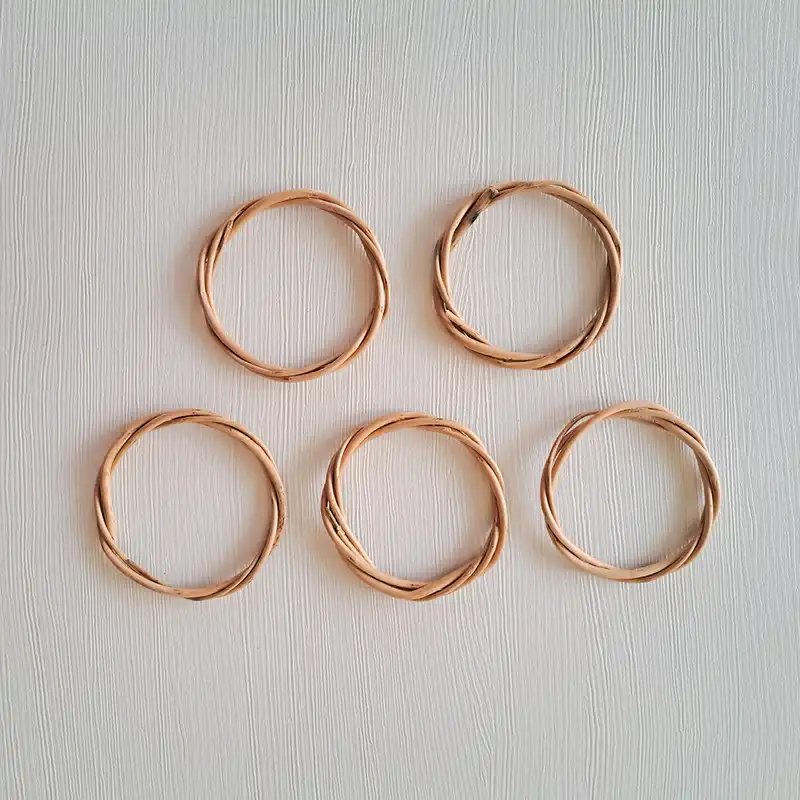 حلقه چوبی کد 10 بسته 5 عددی