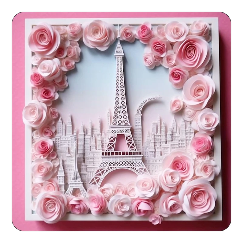 مگنت کاکتی طرح پاریس Paris مدل mp56174