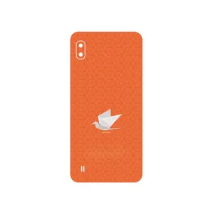 MAHOOT Minimalist origami bird Cover Sticker for Samsung Galaxy A10