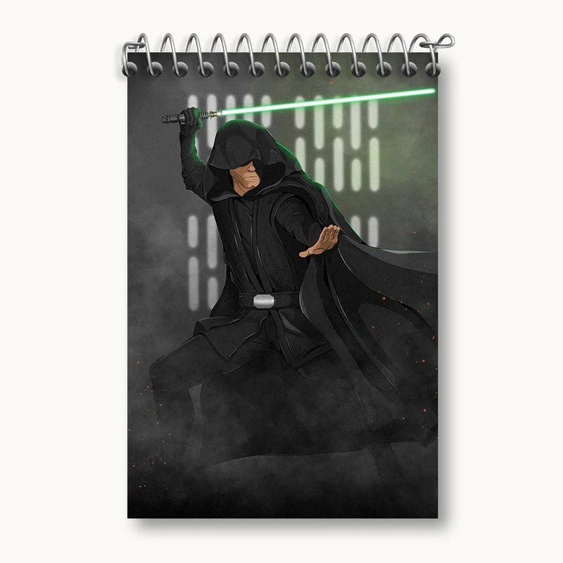 دفتر یادداشت 50 برگ خندالو مدل جنگ ستارگان (Star Wars) کد F1768