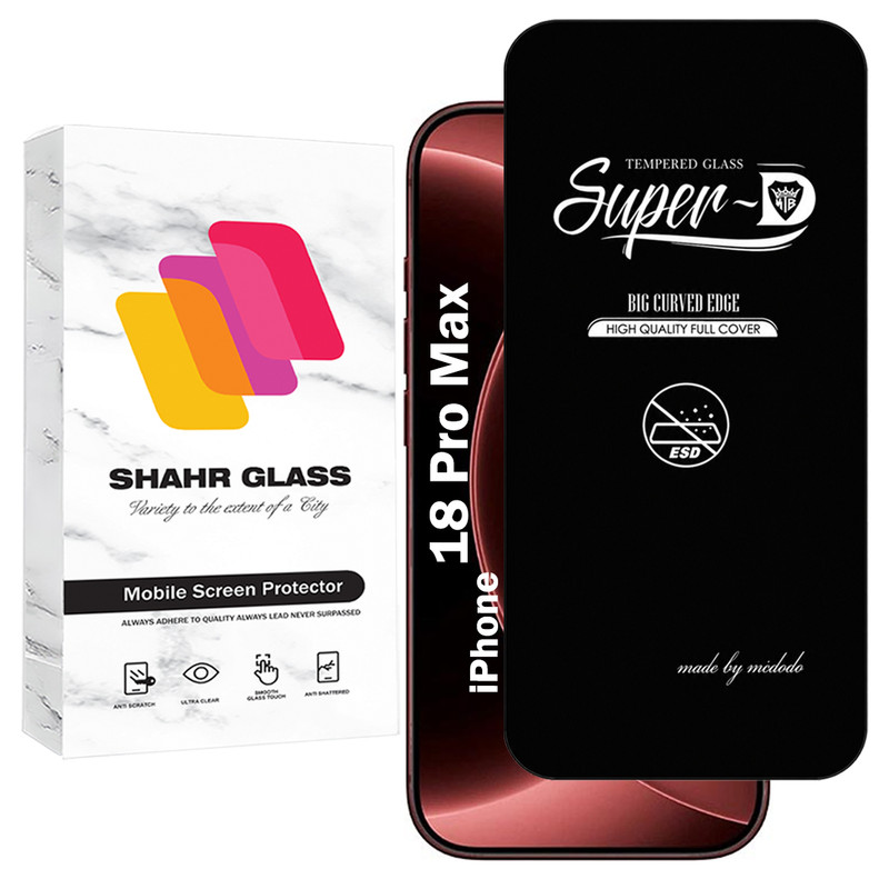 محافظ صفحه نمایش شهر گلس مدل SUPERDNSH مناسب برای گوشی موبایل اپل iPhone 18 Pro Max