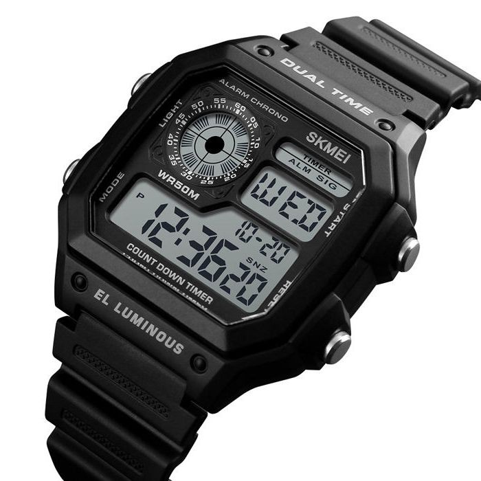 ساعت مچی دیجیتال مردانه اسکمی مدل 1299blc -  - 2