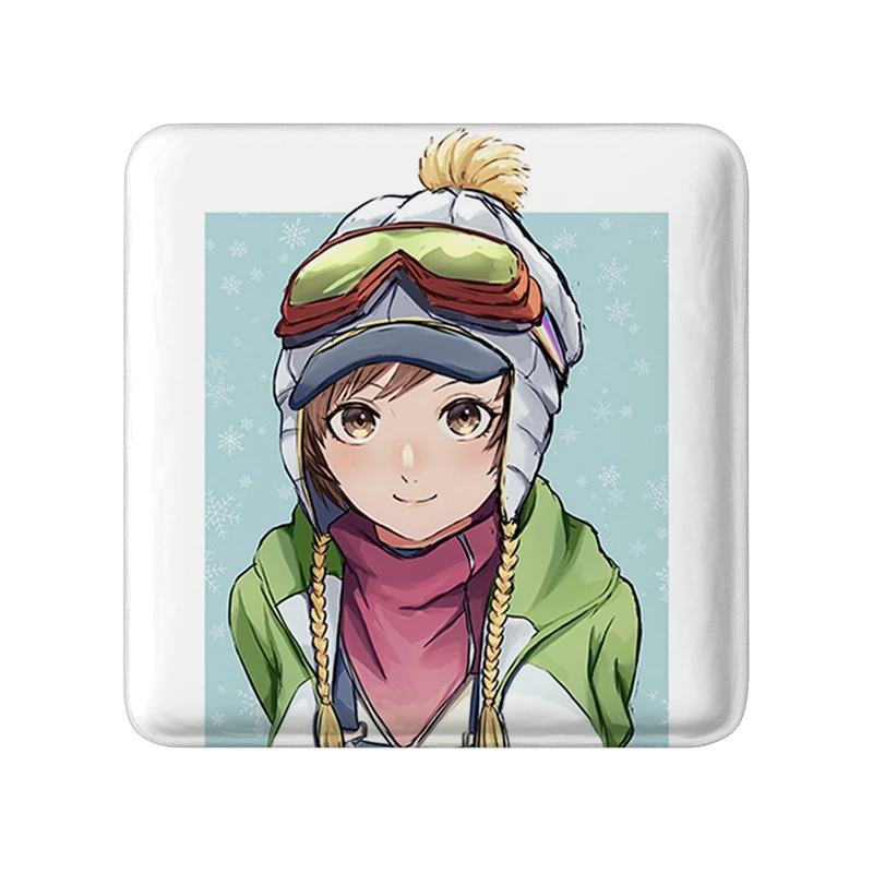 مگنت خندالو طرح بازی پرسونا (Persona) مدل مربعی کد 34433