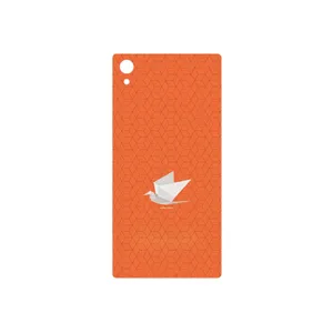 MAHOOT Minimalist origami bird Cover Sticker for Sony Xperia Z5