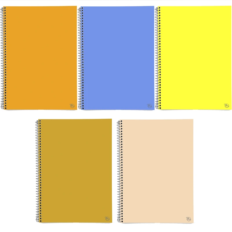 دفتر مشق 50 برگ مدوپد طرح ساده کد BD10194 مجموعه 5 عددی