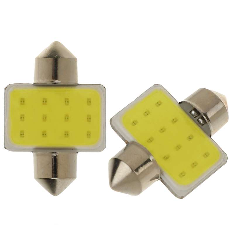 لامپ ال ای دی پارس تاب مدل Festoon 12V/1W بسته دو عددی