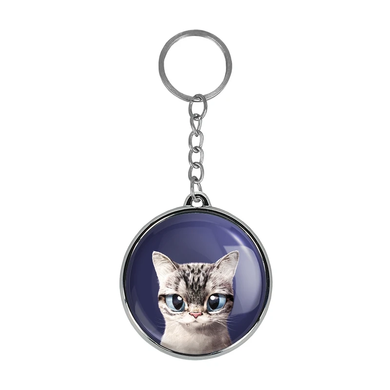 جاکلیدی خندالو طرح گربه مدل دوطرفه کد 2831128312