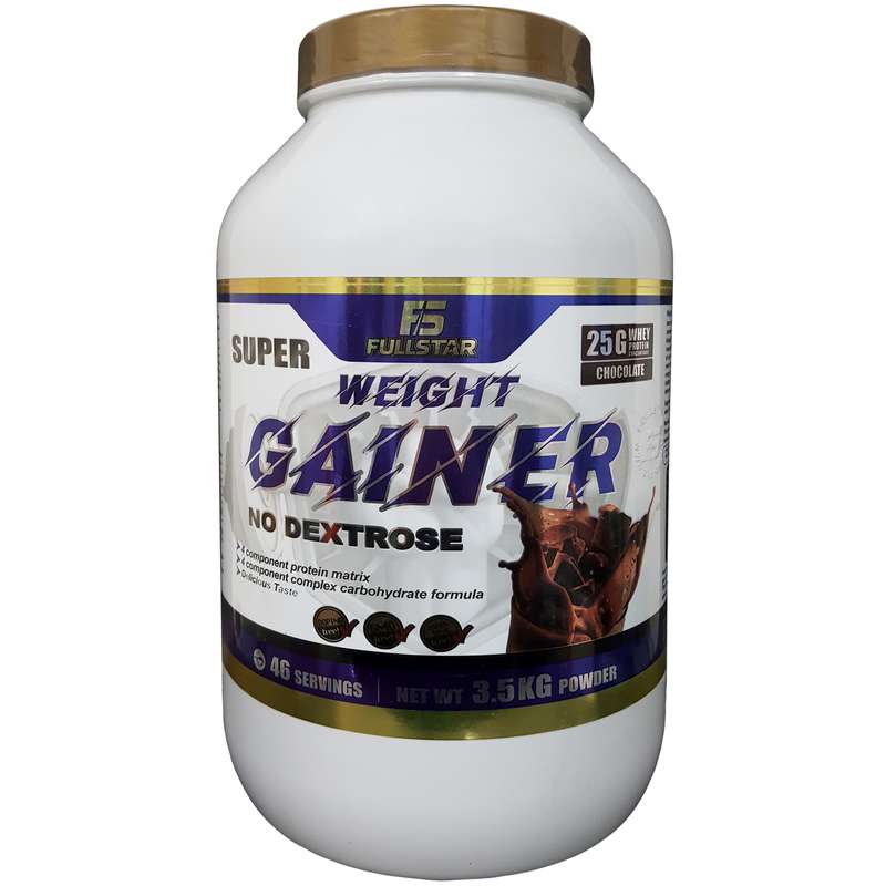 سوپر ویت گینر با طعم شکلات فول استار - 3500 گرم سوپر ویت گینر با طعم شکلات فول استار - 3500 گرم