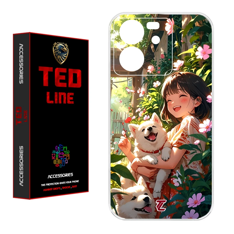 کاور تدلاین طرح سگ کد 1177 مناسب برای گوشی موبایل شیائومی Mi 13T / 13T Pro