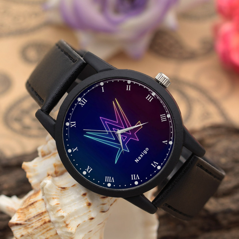 ساعت مچی عقربه ای ناکسیگو مدل کشتی کج کد LF14372